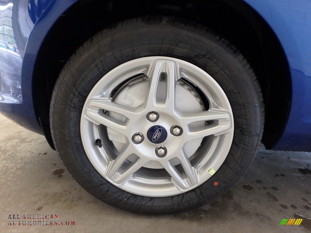 2018 Fiesta SE Hatchback - Lightning Blue / Charcoal Black photo #5