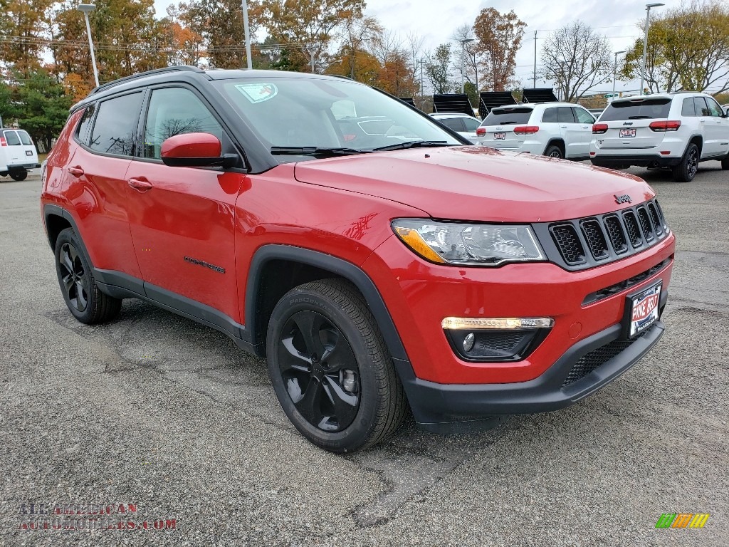 2019 Compass Altitude 4x4 - Red-Line Pearl / Black photo #1