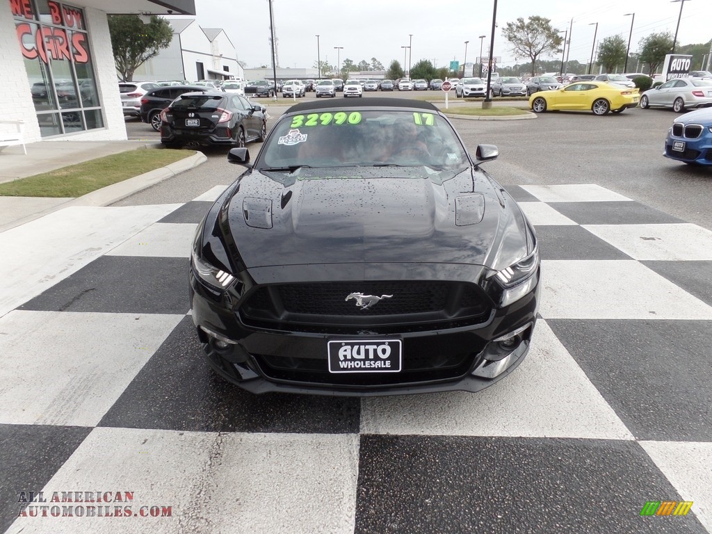 2017 Mustang GT Premium Convertible - Shadow Black / Red Line photo #2