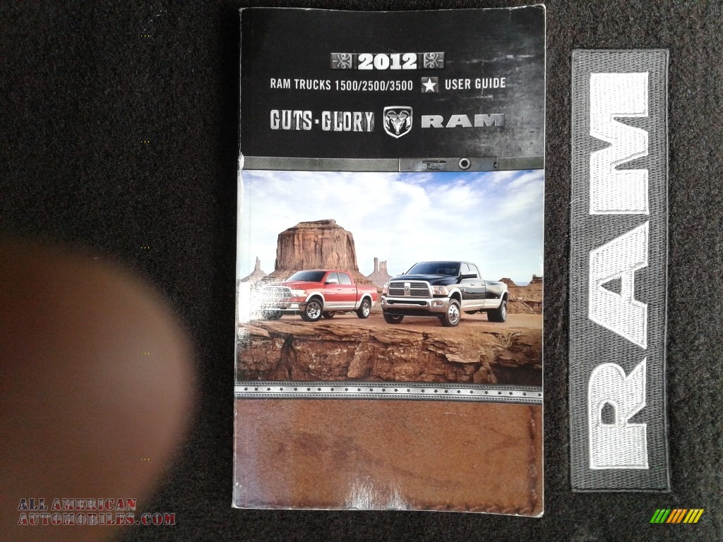 2012 Ram 2500 HD Laramie Crew Cab 4x4 - Bright White / Light Pebble Beige/Bark Brown photo #40