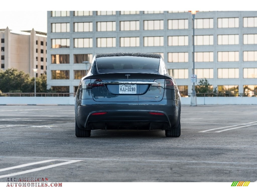 2016 Model X 90D - Titanium Metallic / Tan photo #9