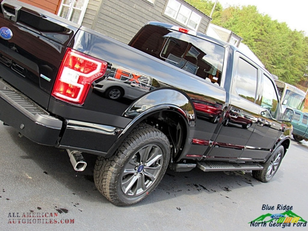 2018 F150 XLT SuperCrew 4x4 - Shadow Black / Special Edition Black/Red photo #35