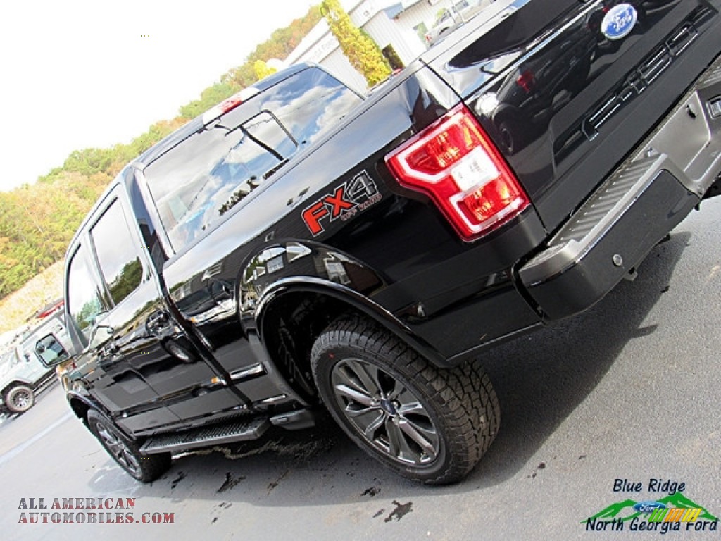 2018 F150 XLT SuperCrew 4x4 - Shadow Black / Special Edition Black/Red photo #36