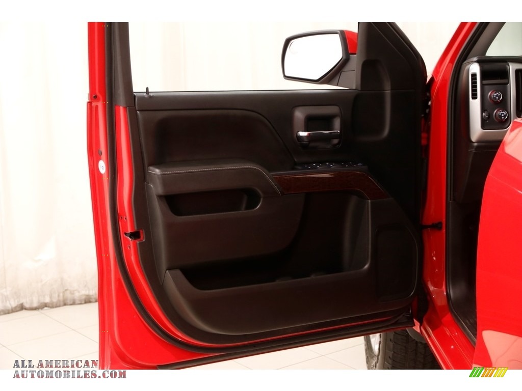 2016 Sierra 1500 SLE Double Cab 4WD - Cardinal Red / Jet Black photo #4