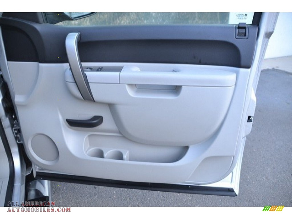 2011 Silverado 1500 LT Extended Cab 4x4 - Sheer Silver Metallic / Light Titanium/Ebony photo #25