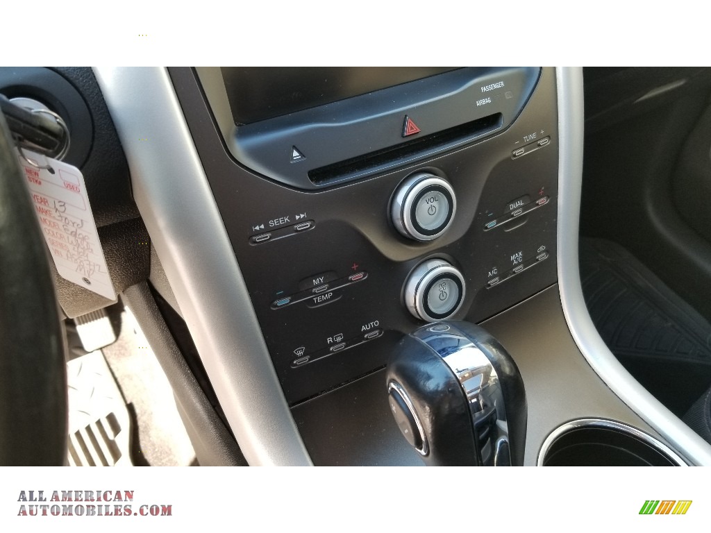 2013 Edge SEL AWD - White Platinum Tri-Coat / SEL Appearance Charcoal Black/Gray Alcantara photo #11