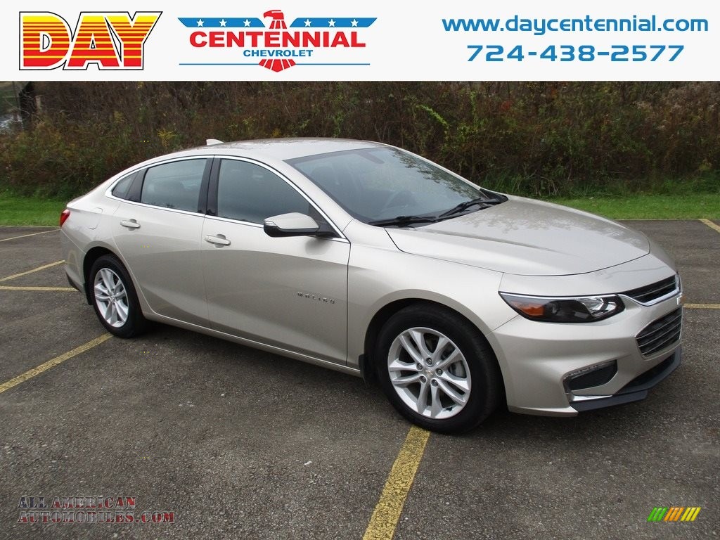 2016 Malibu LT - Champagne Silver Metallic / Jet Black photo #1