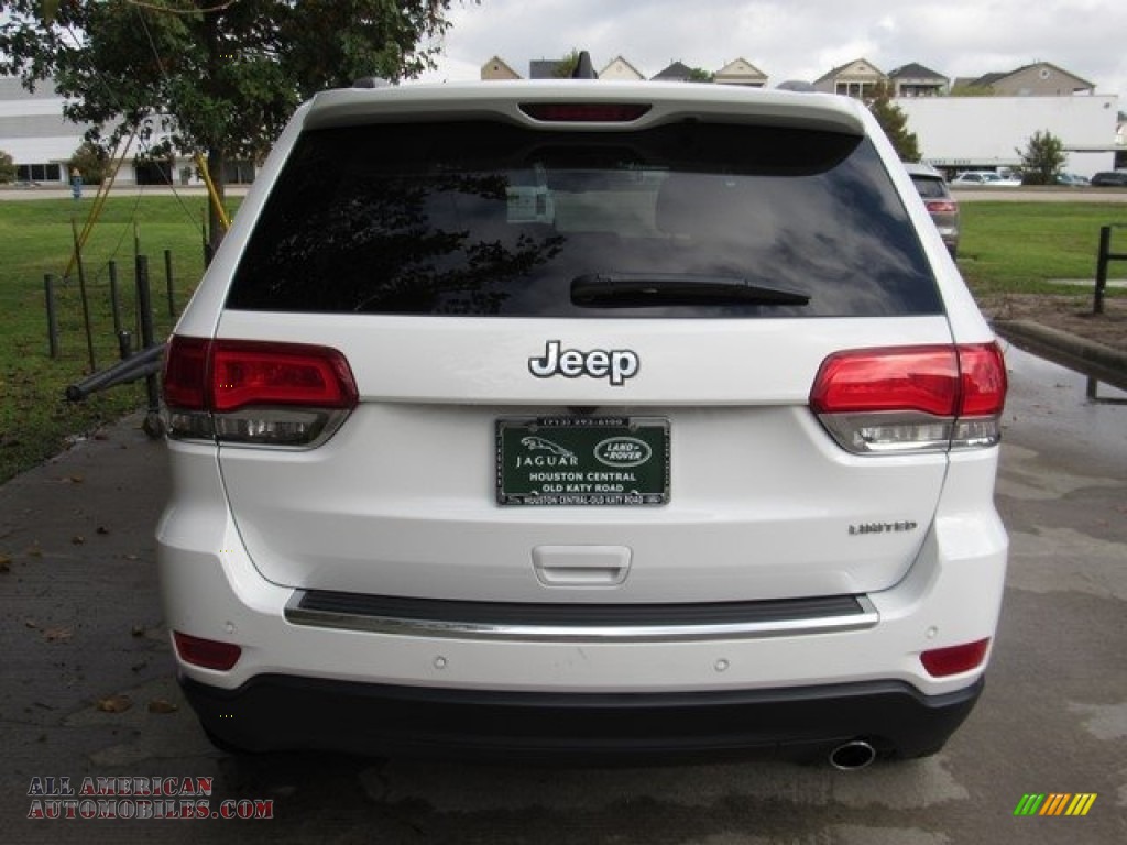 2015 Grand Cherokee Limited - Bright White / Black/Light Frost Beige photo #8
