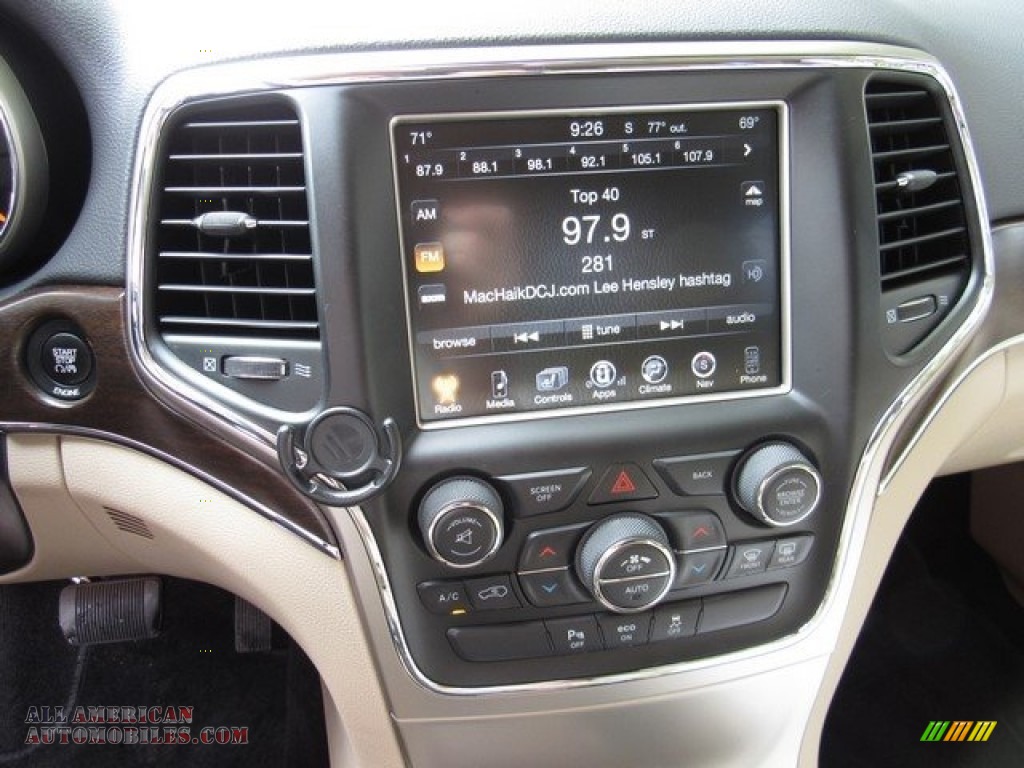 2015 Grand Cherokee Limited - Bright White / Black/Light Frost Beige photo #30