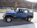 Jeep Wrangler Unlimited Sport 4x4 Deep Water Blue Pearl photo #7