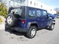 Jeep Wrangler Unlimited Sport 4x4 Deep Water Blue Pearl photo #9