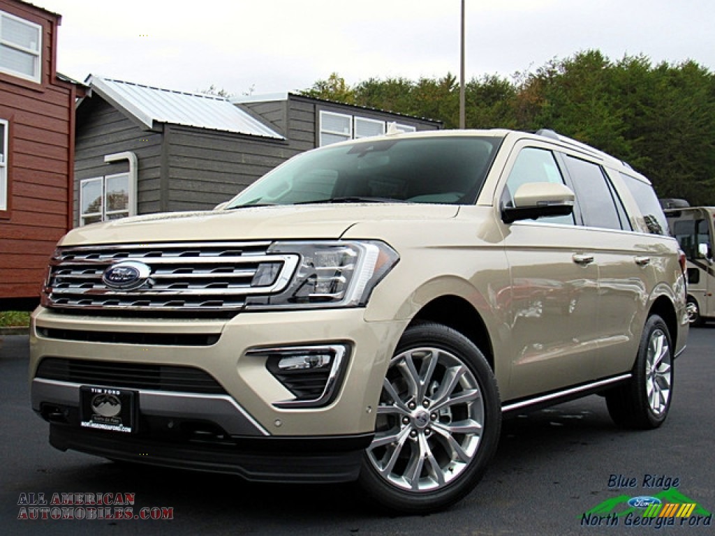 White Gold / Medium Stone Ford Expedition Limited 4x4