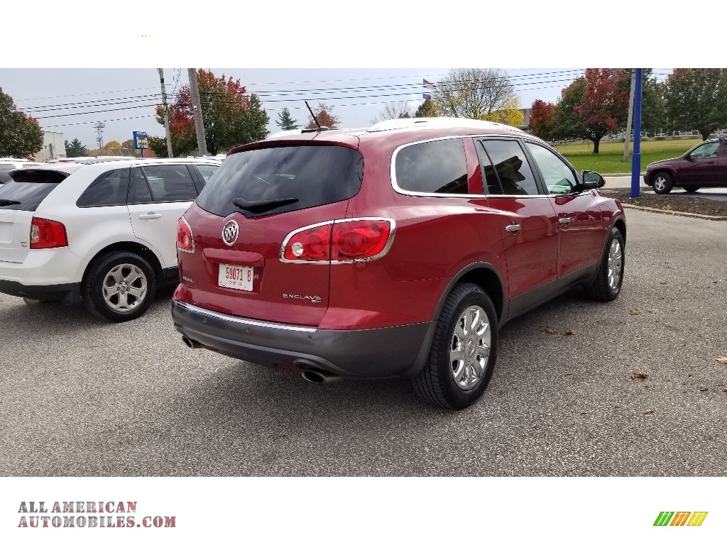2012 Enclave AWD - Crystal Red Tintcoat / Titanium photo #5
