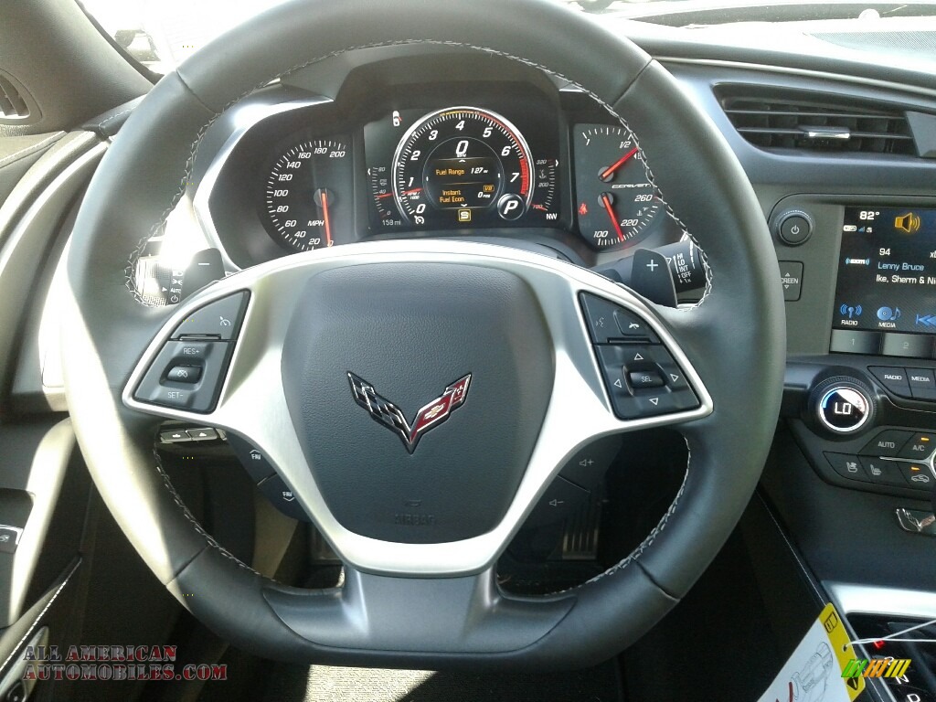2019 Corvette Stingray Coupe - Black / Black photo #14
