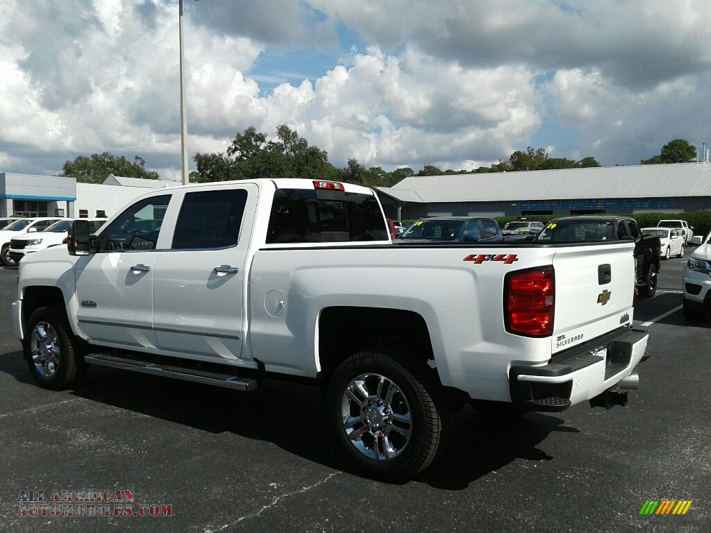 2019 Silverado 2500HD High Country Crew Cab 4WD - Summit White / High Country Saddle photo #3
