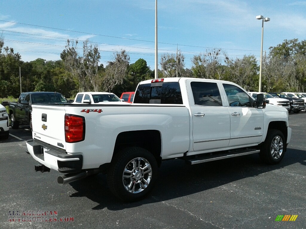 2019 Silverado 2500HD High Country Crew Cab 4WD - Summit White / High Country Saddle photo #5