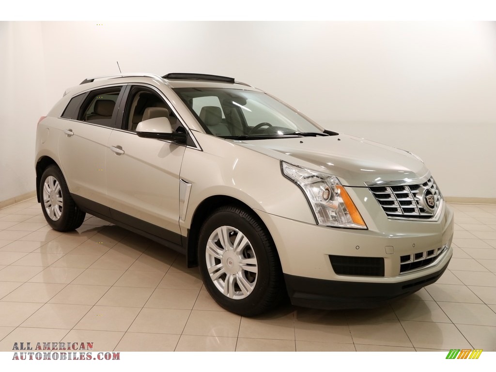 2016 SRX Luxury AWD - Silver Coast Metallic / Shale/Brownstone photo #1