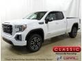 GMC Sierra 1500 AT4 Double Cab 4WD Summit White photo #1