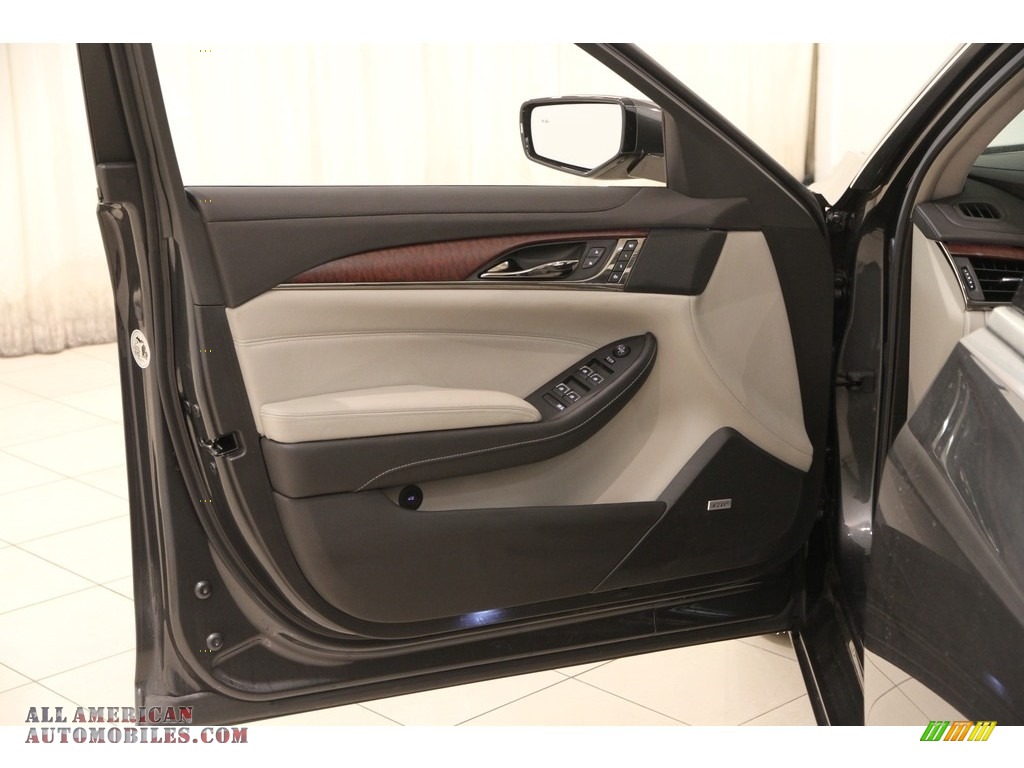 2016 CTS 2.0T Luxury AWD Sedan - Phantom Gray Metallic / Light Platinum/Jet Black photo #4
