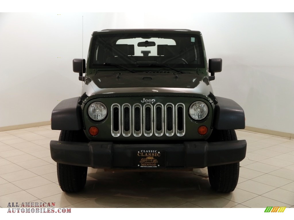 2007 Wrangler X 4x4 - Jeep Green Metallic / Dark Slate Gray/Medium Slate Gray photo #2