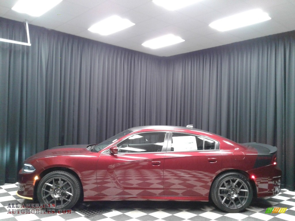 Octane Red Pearl / Black Dodge Charger Daytona 392