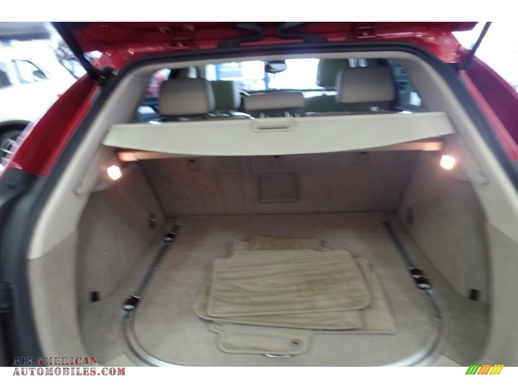 2010 SRX 4 V6 AWD - Crystal Red Tintcoat / Shale/Brownstone photo #37