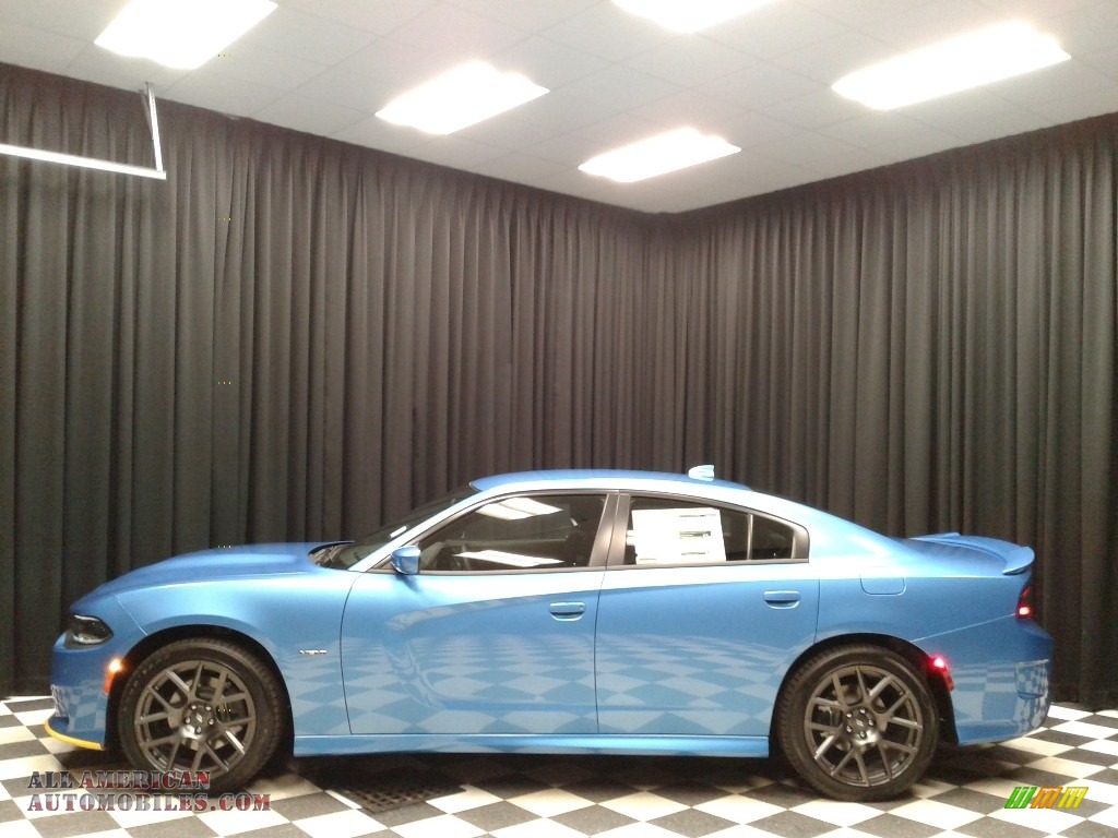 2019 Charger R/T - B5 Blue Pearl / Black photo #1