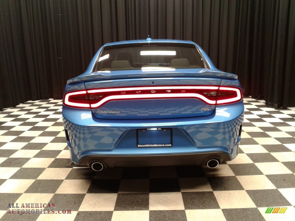 2019 Charger R/T - B5 Blue Pearl / Black photo #7
