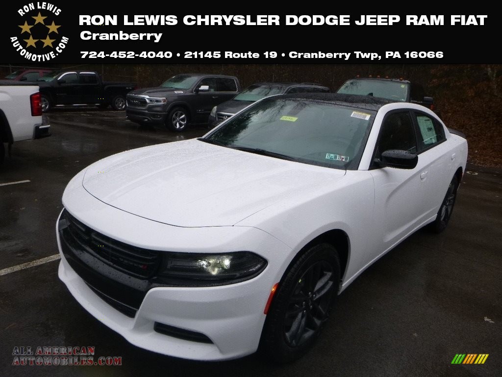 2019 Charger SXT AWD - White Knuckle / Black photo #1