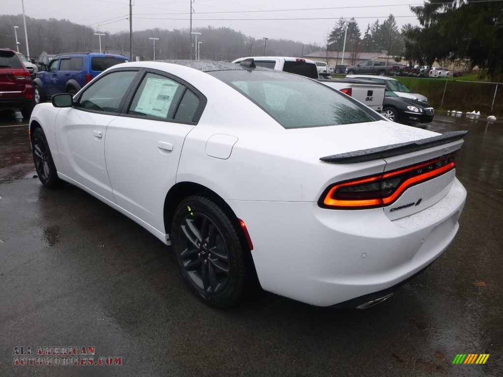 2019 Charger SXT AWD - White Knuckle / Black photo #3