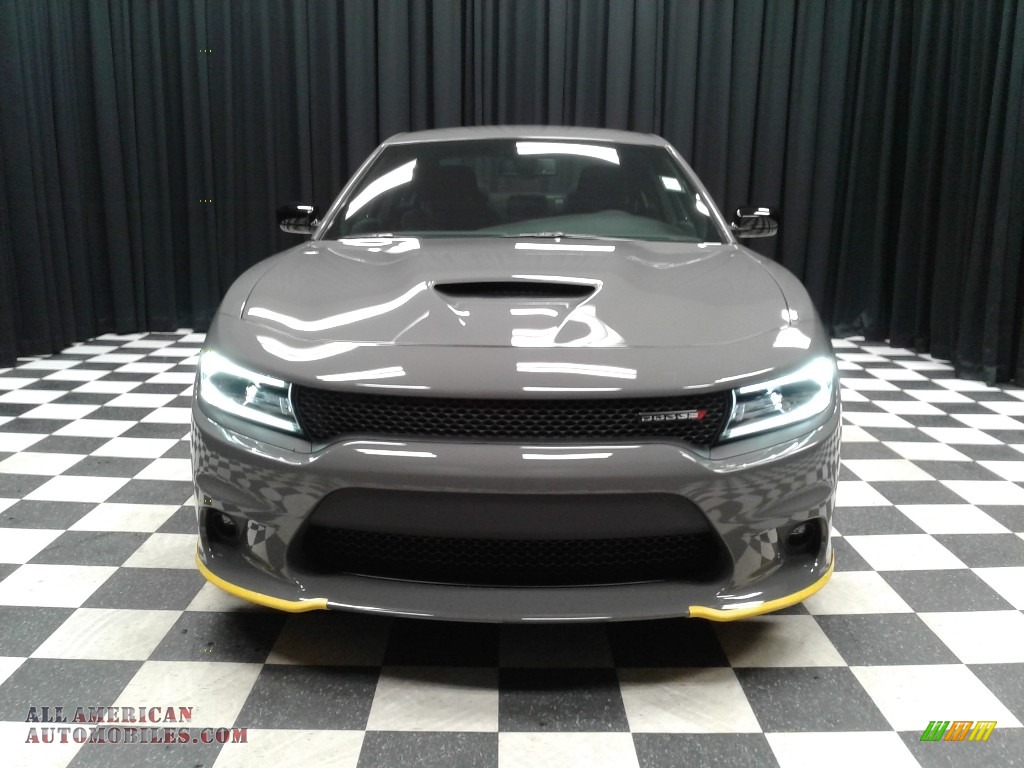 2019 Charger R/T - Destroyer Gray / Black photo #3