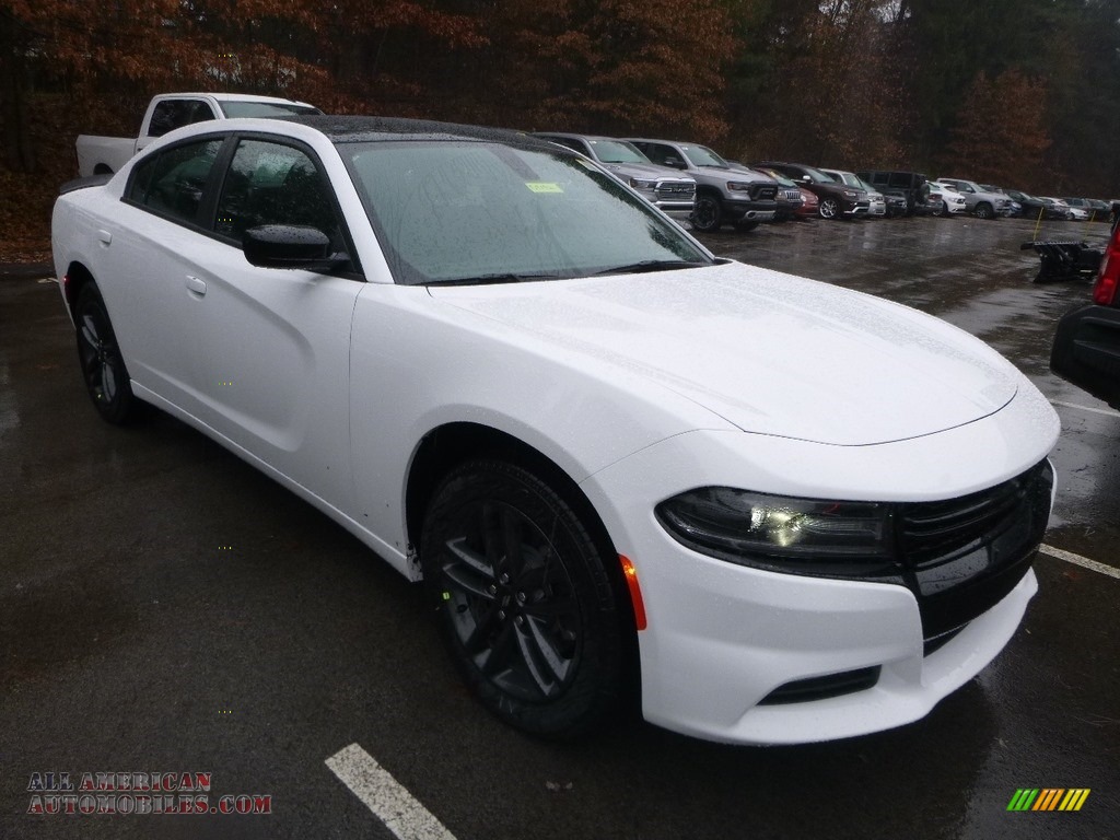 2019 Charger SXT AWD - White Knuckle / Black photo #7