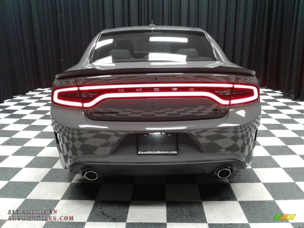 2019 Charger R/T - Destroyer Gray / Black photo #7