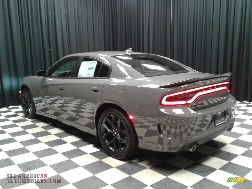 2019 Charger R/T - Destroyer Gray / Black photo #8