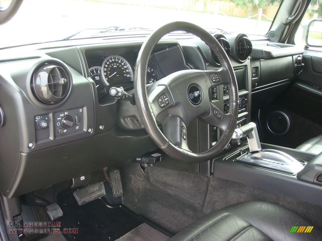 2005 H2 SUV - Pewter Metallic / Ebony Black photo #12