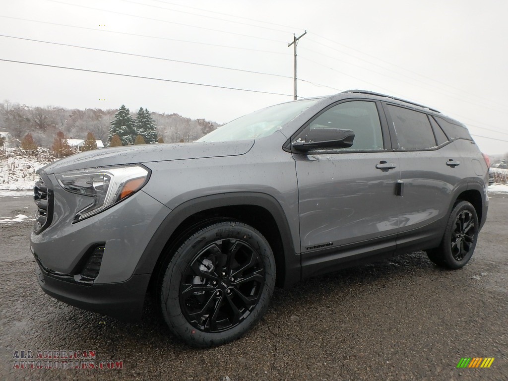 2019 GMC Terrain SLE AWD In Satin Steel Metallic Photo 3 223505 