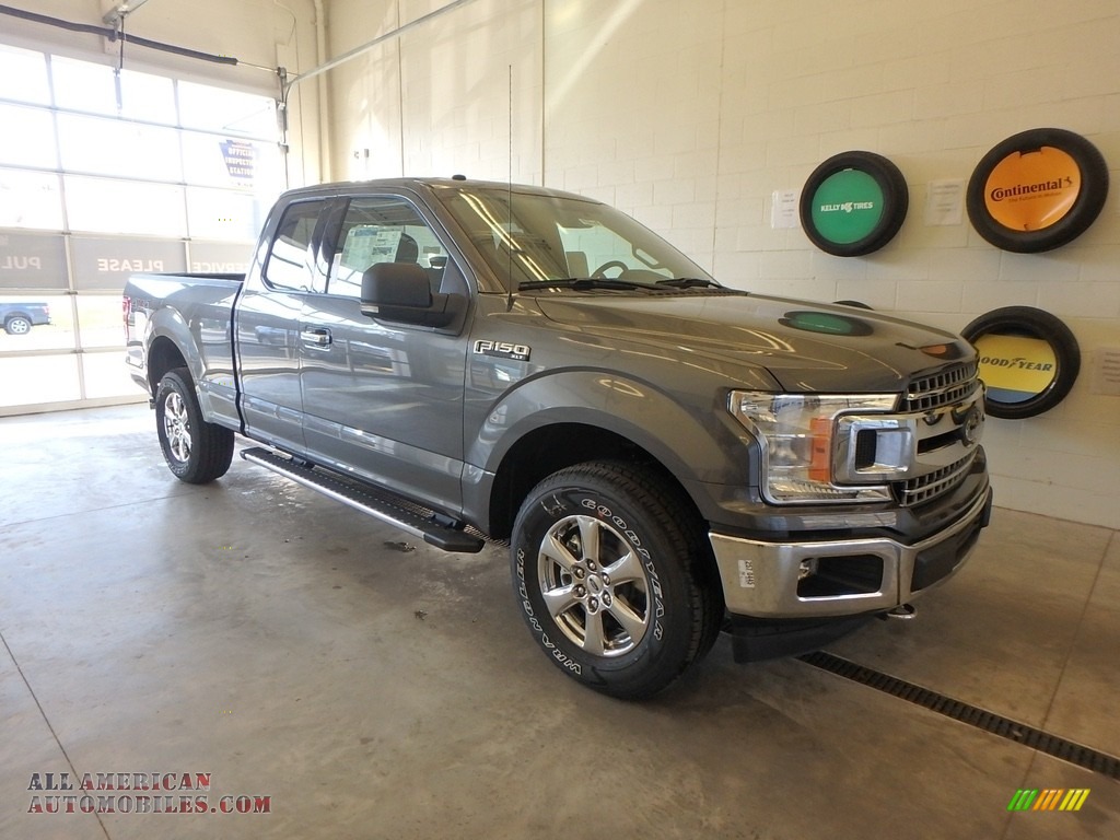 2018 F150 XLT SuperCab 4x4 - Magnetic / Earth Gray photo #1