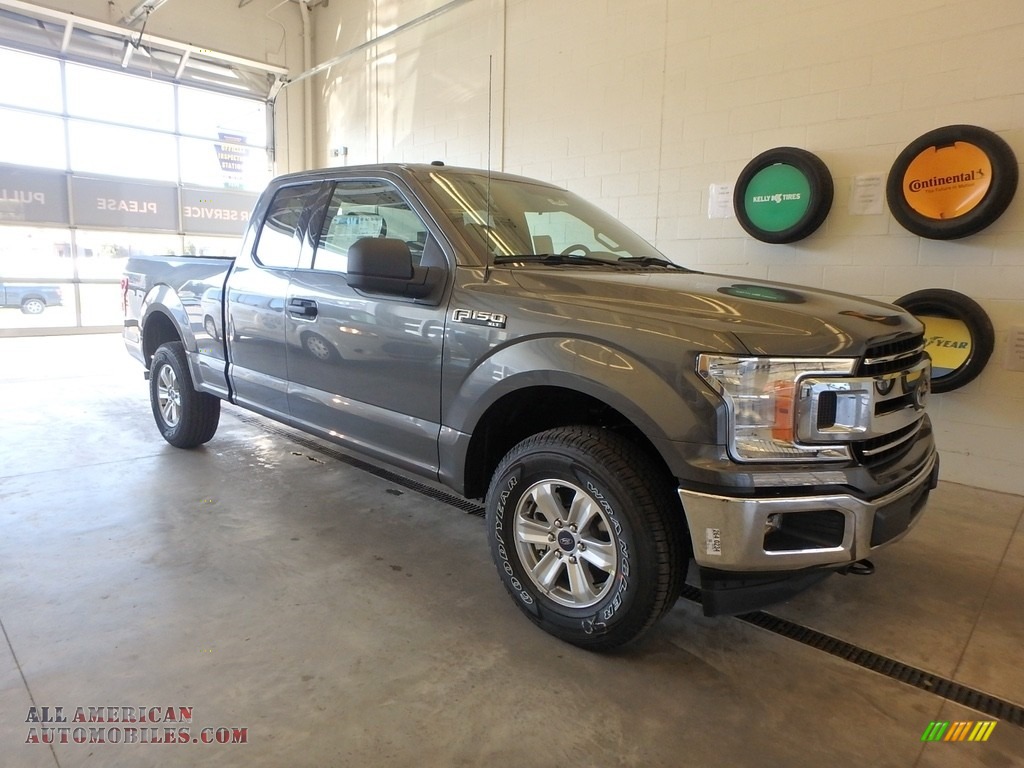 Magnetic / Earth Gray Ford F150 XLT SuperCab 4x4