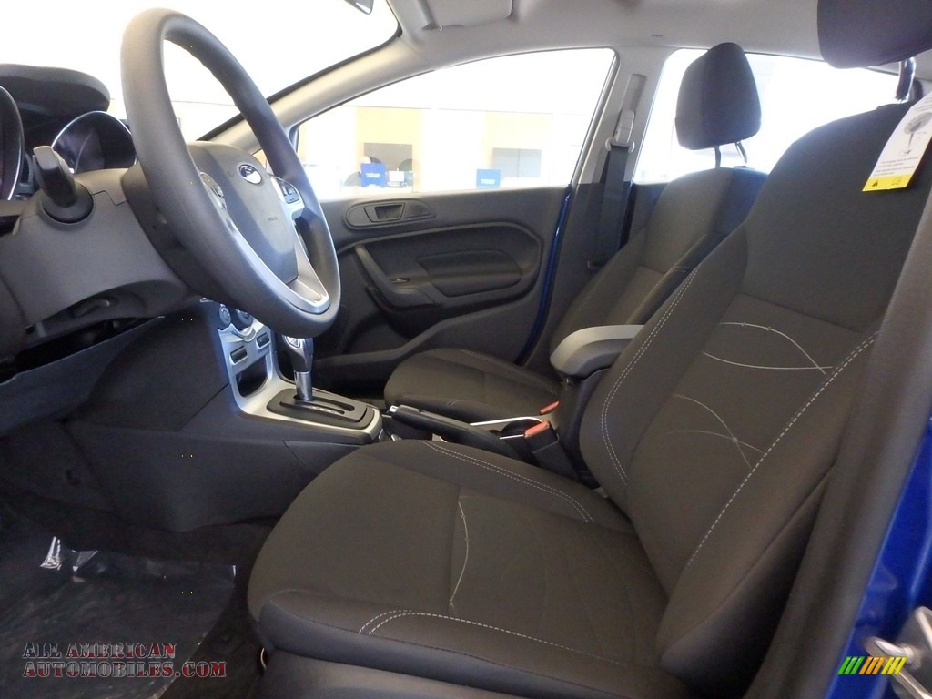 2018 Fiesta SE Hatchback - Lightning Blue / Charcoal Black photo #6