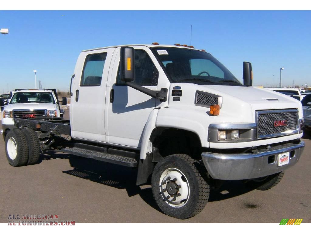 2009 GMC C Series Topkick C5500 Crew Cab 4x4 Chassis in ... 2009 GMC C Series Topkick C5500 Crew Cab 4x4 Chassis in ...