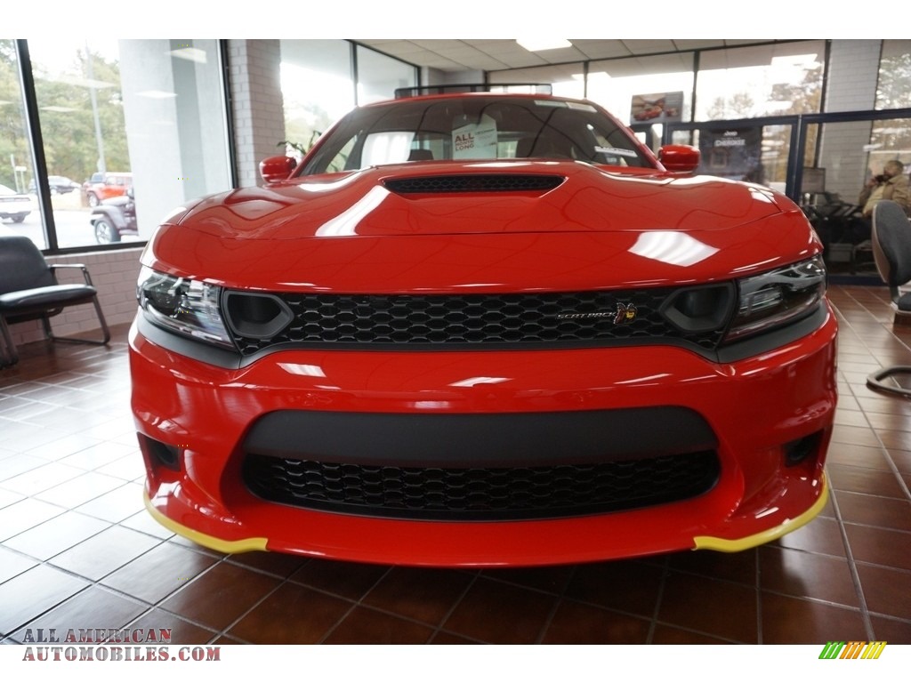 2019 Charger R/T Scat Pack - Torred / Ruby Red/Black photo #2