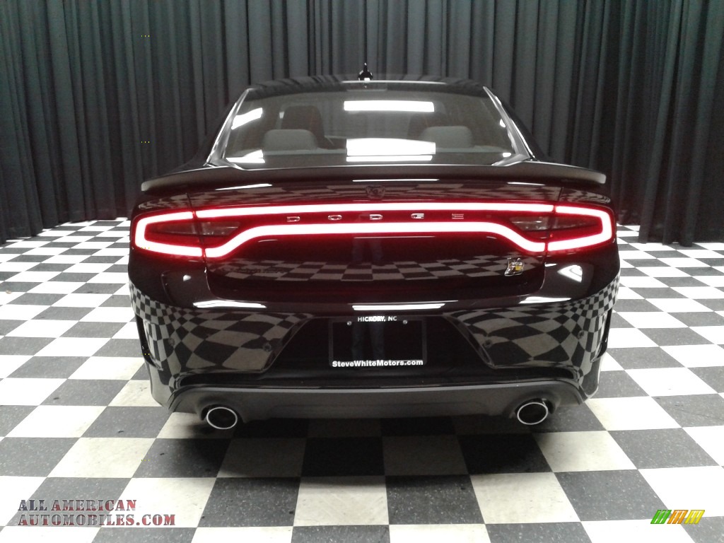 2019 Charger R/T Scat Pack - Pitch Black / Black photo #7