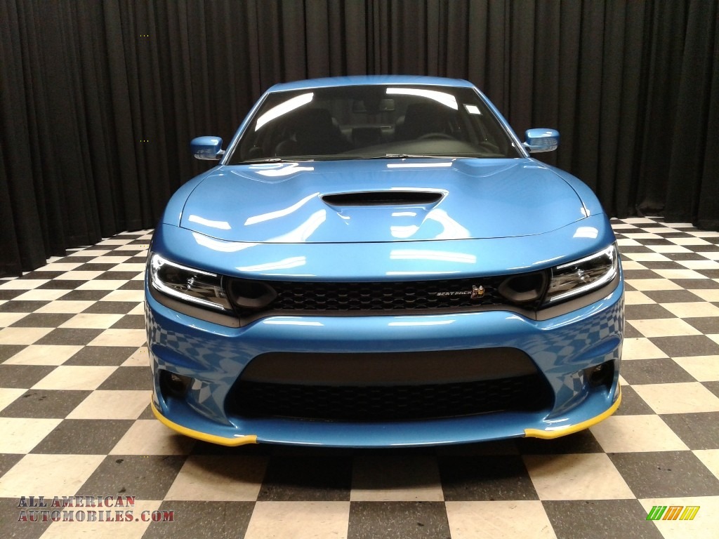 2019 Charger R/T Scat Pack - B5 Blue Pearl / Black photo #3
