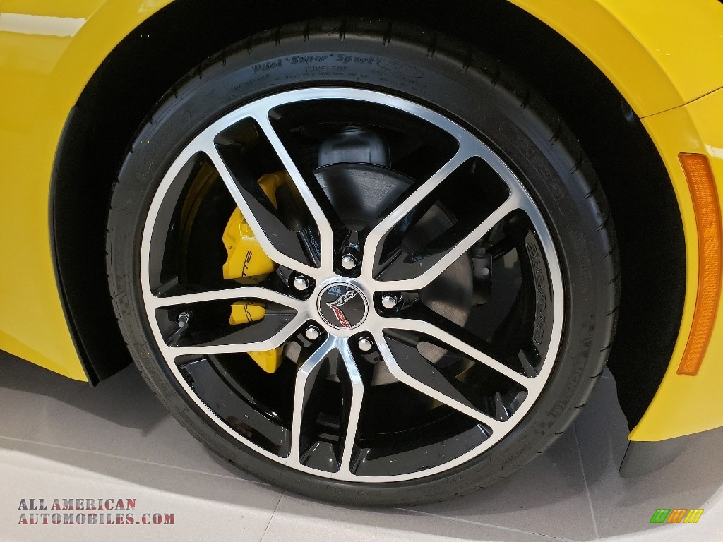 2019 Corvette Stingray Convertible - Corvette Racing Yellow Tintcoat / Black photo #6