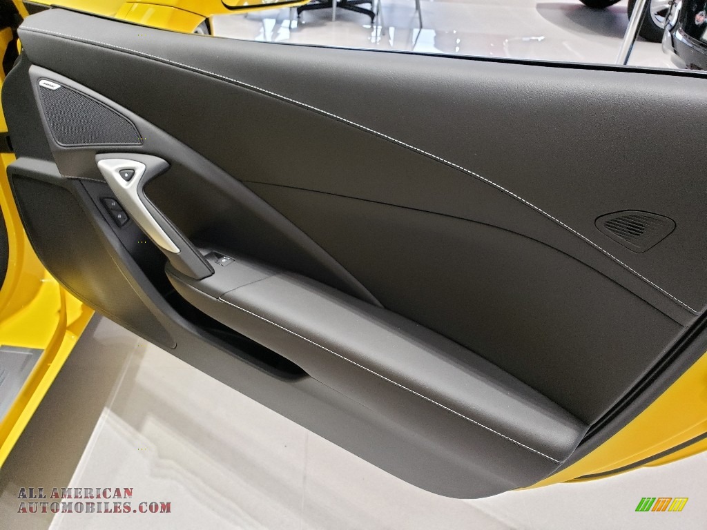 2019 Corvette Stingray Convertible - Corvette Racing Yellow Tintcoat / Black photo #8