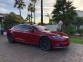 Tesla Model S P100D Red Multi-Coat photo #20