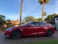 Tesla Model S P100D Red Multi-Coat photo #31