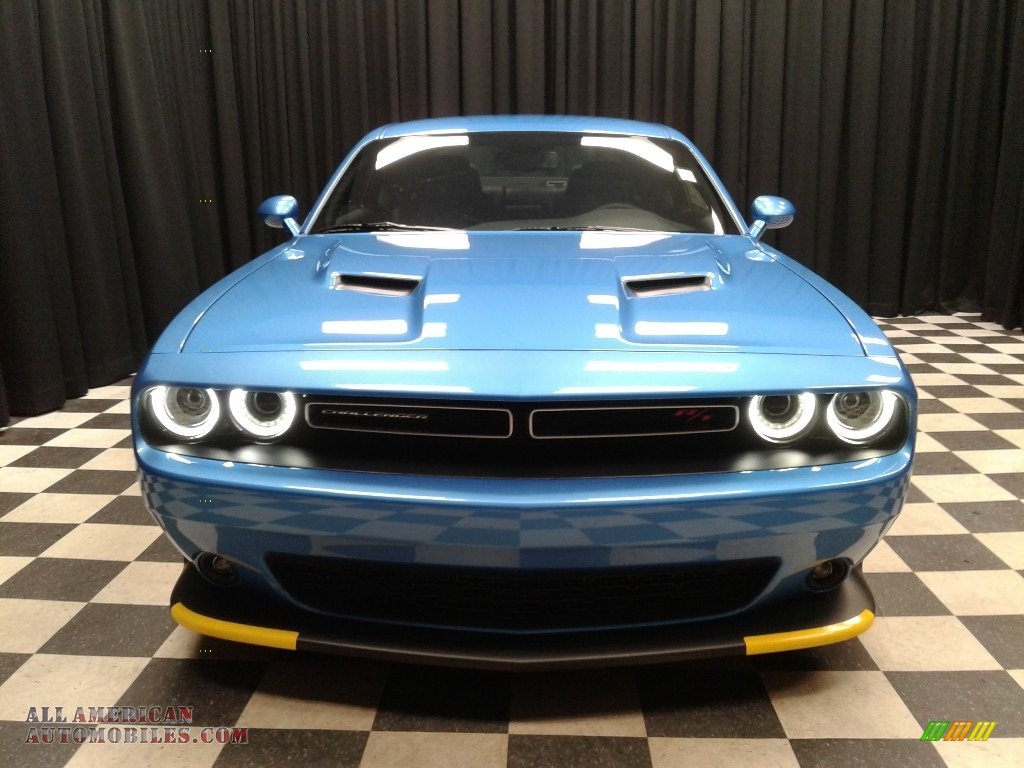 2018 Challenger R/T Scat Pack - B5 Blue Pearl / Black photo #3