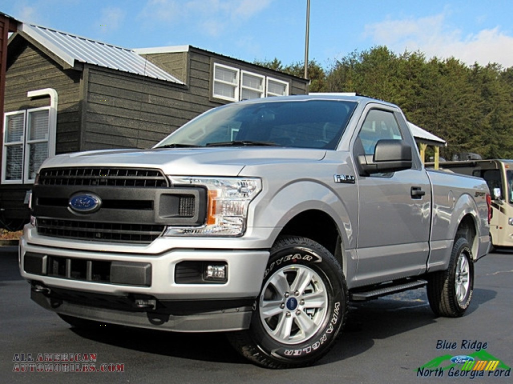 2019 Ford F150 XL Regular Cab 4x4 in Ingot Silver A05908 All