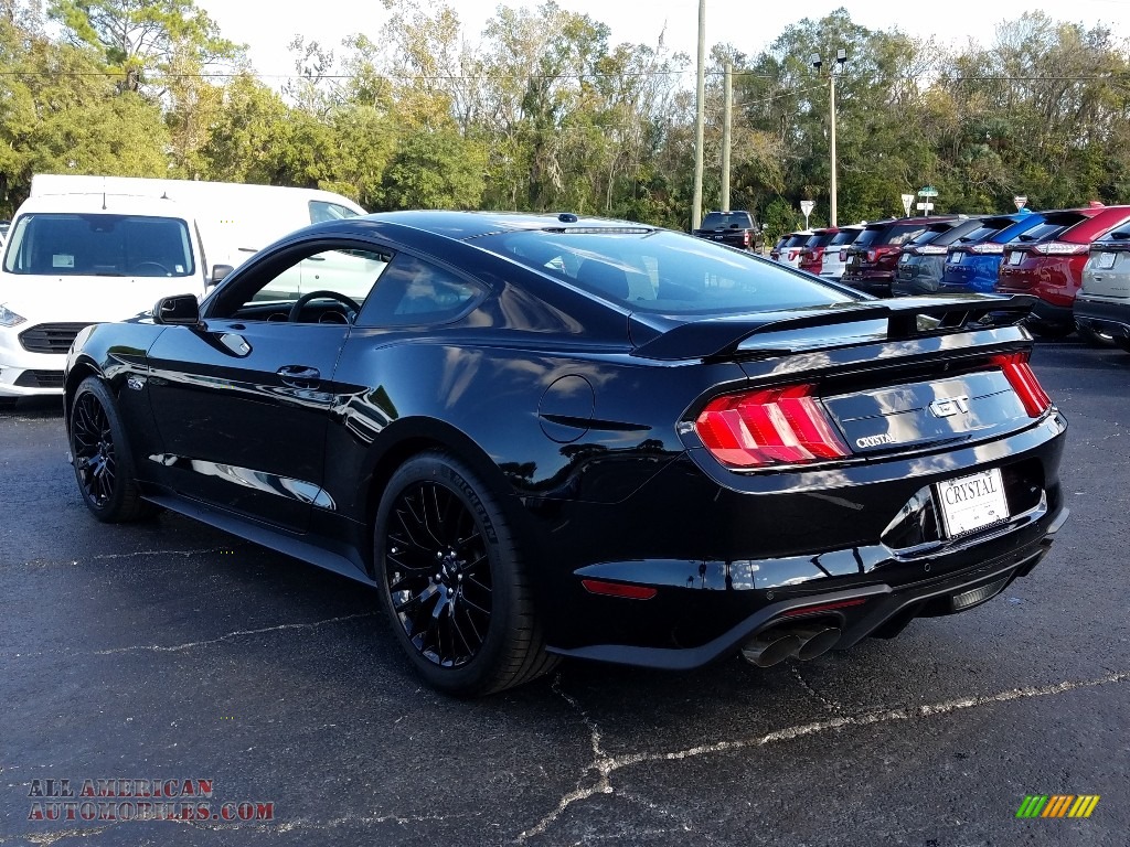 2019 Mustang GT Fastback - Shadow Black / Ebony photo #3